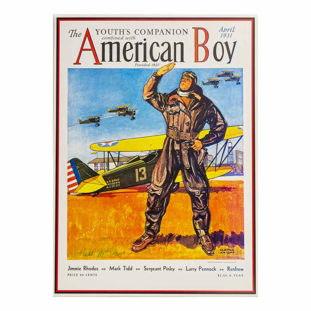 American Boy Vintage Reproduction Poster