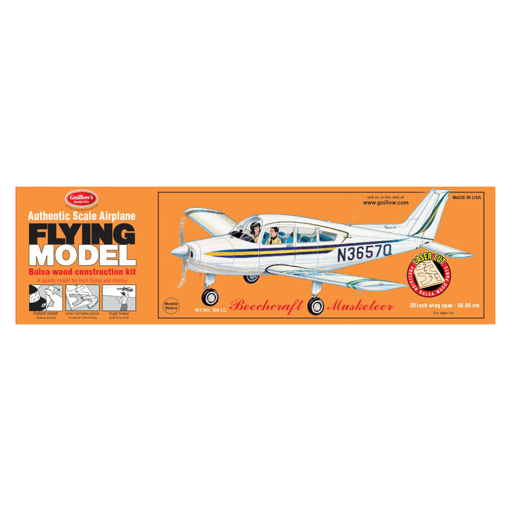 Beechcraft Musketeer Balsa Kit