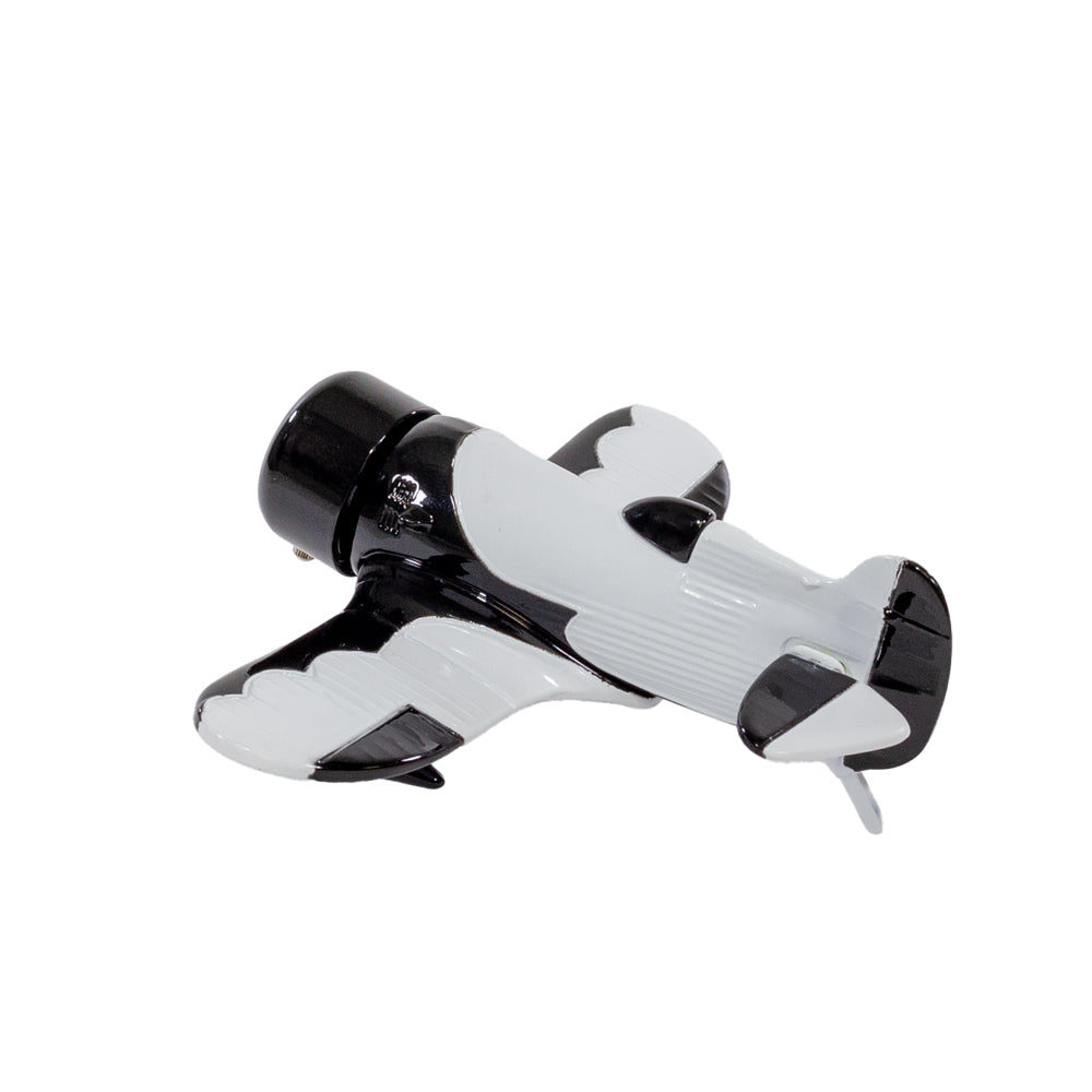 Black and White Gee Bee Clock
