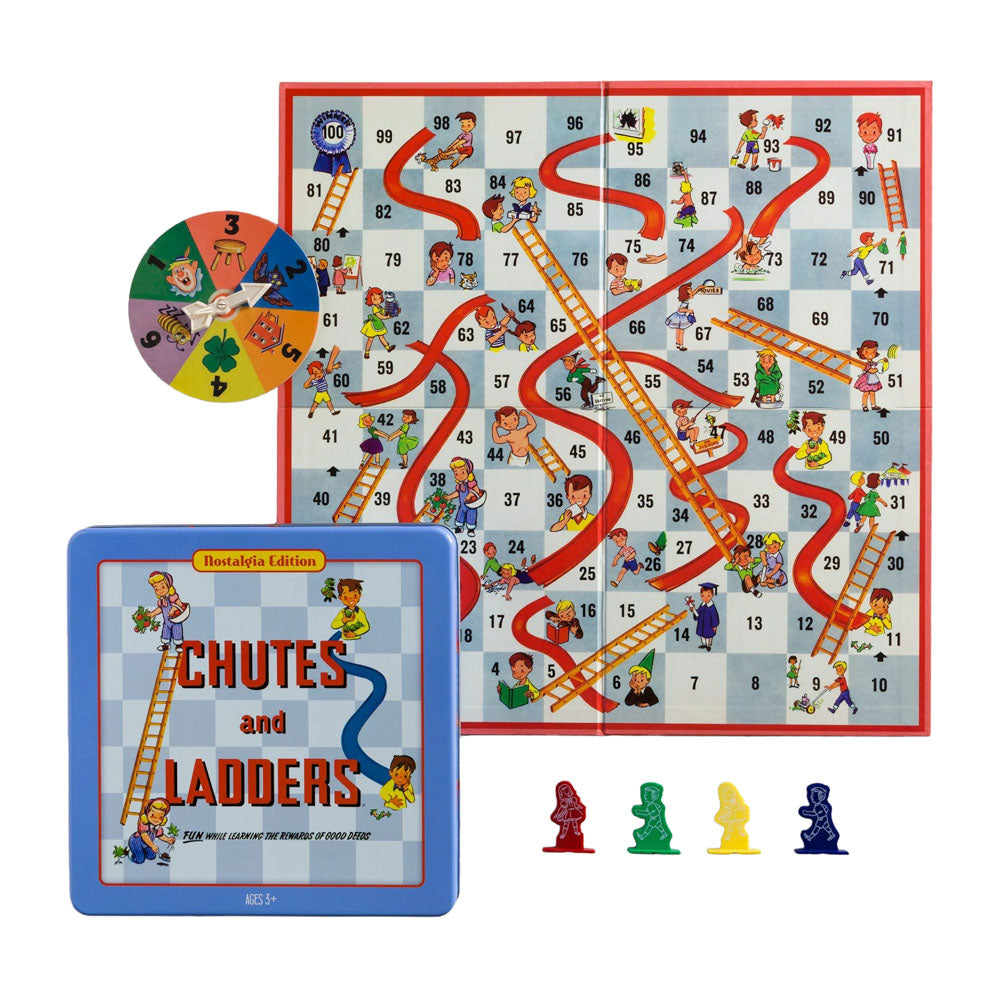 Chutes and Ladders Nostalgia Tin Edition