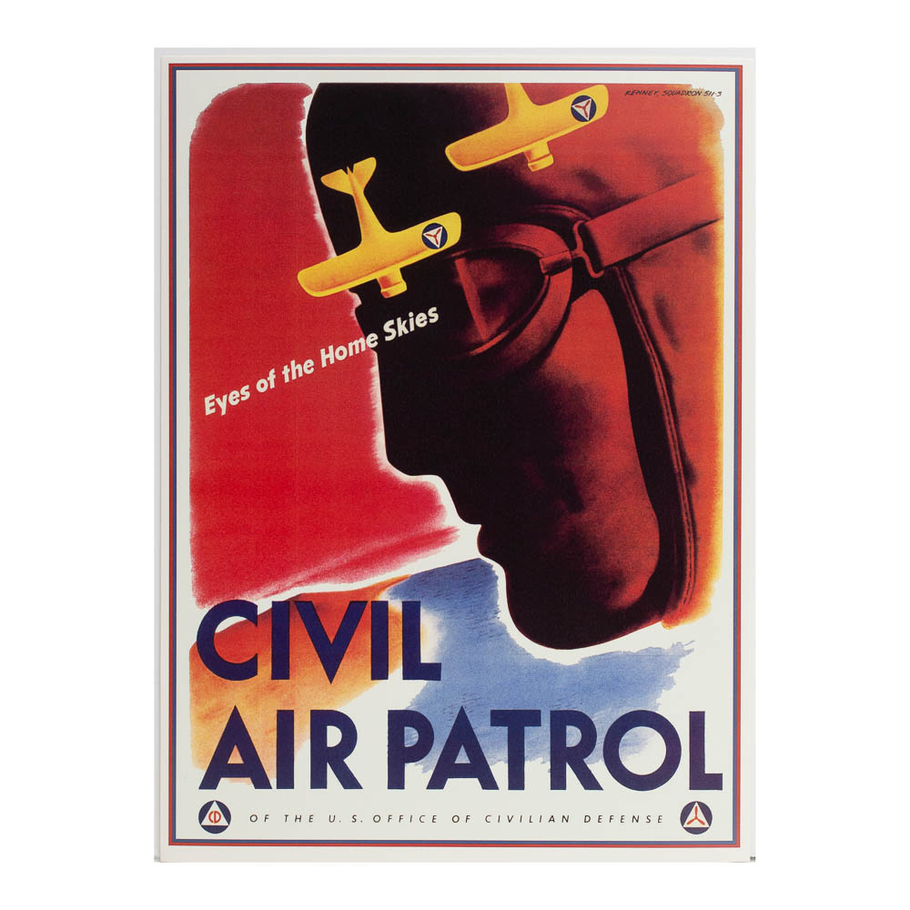 Civil Air Patrol Vintage Reproduction Poster