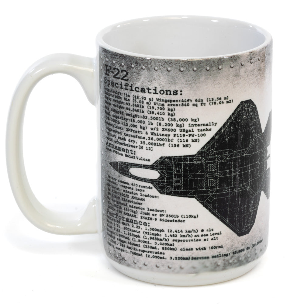 F-22 Spotter Mug