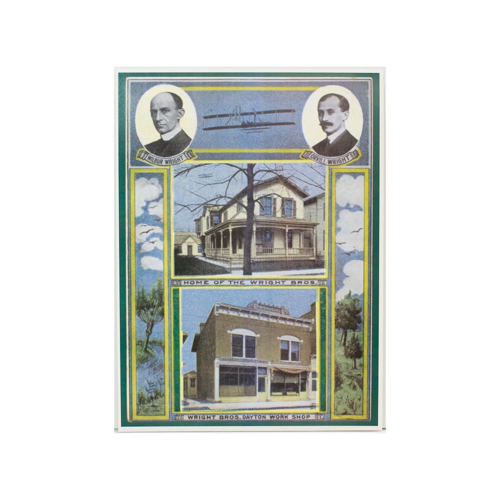 Home of the Wright Brothers Vintage Reproduction Poster