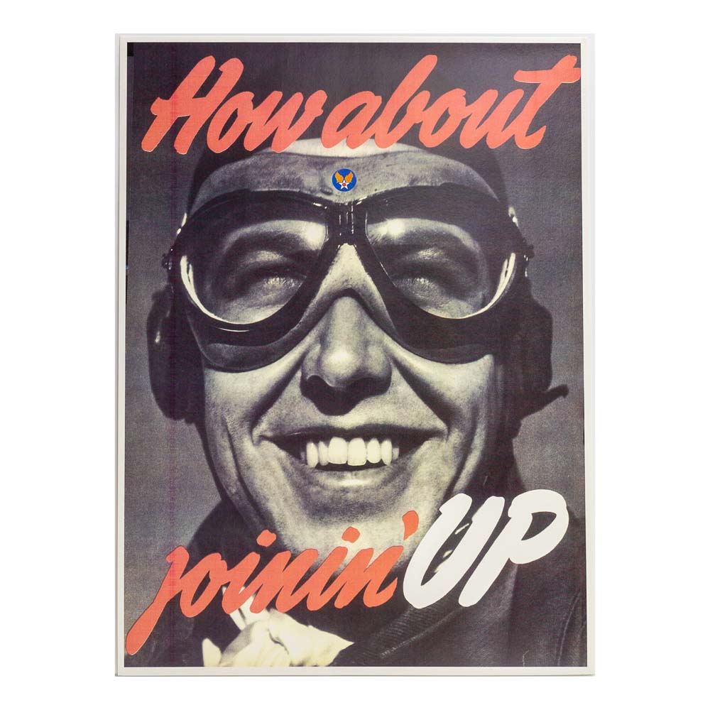 How About Joinin' Up Vintage Reproduction