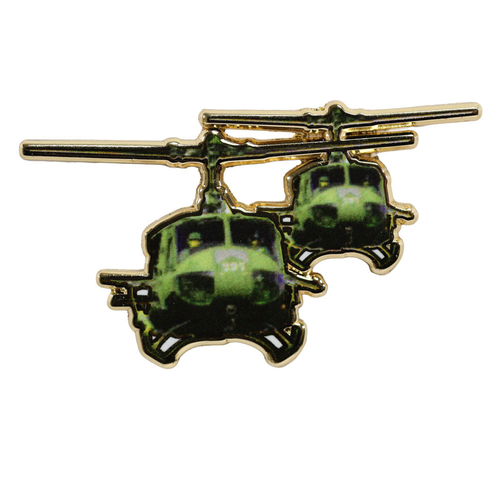 Huey UH-1 Helicopter Duo Pin