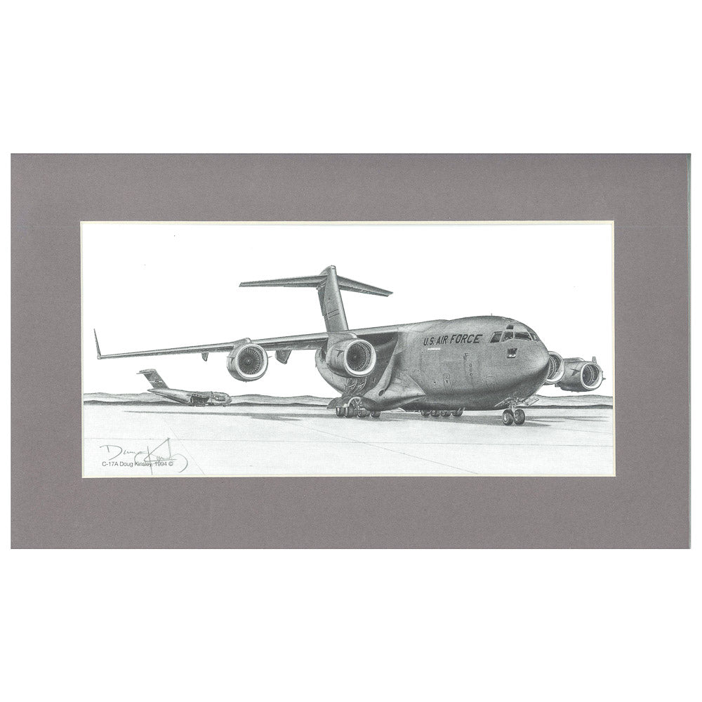 Kinsley C-17 Small Matted Print