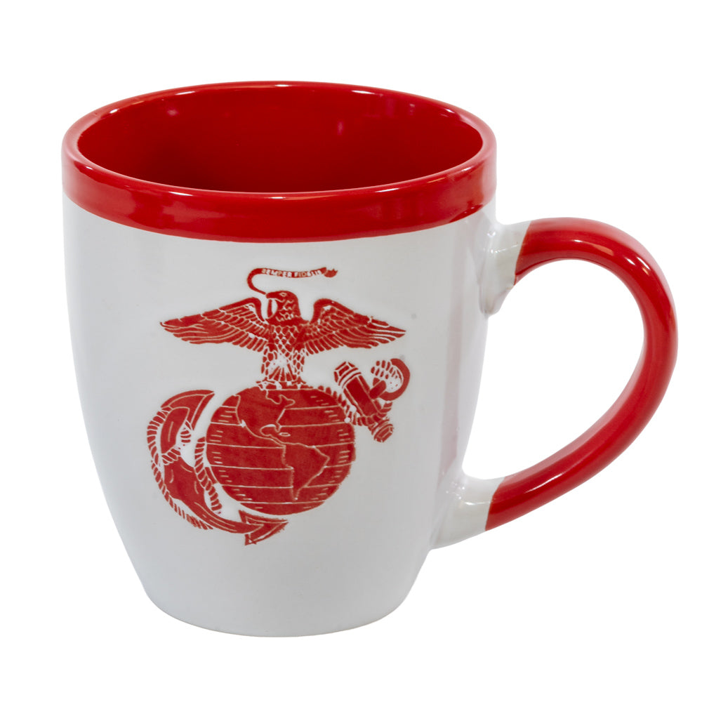 Marine Corps Two Tone Bistro Mug