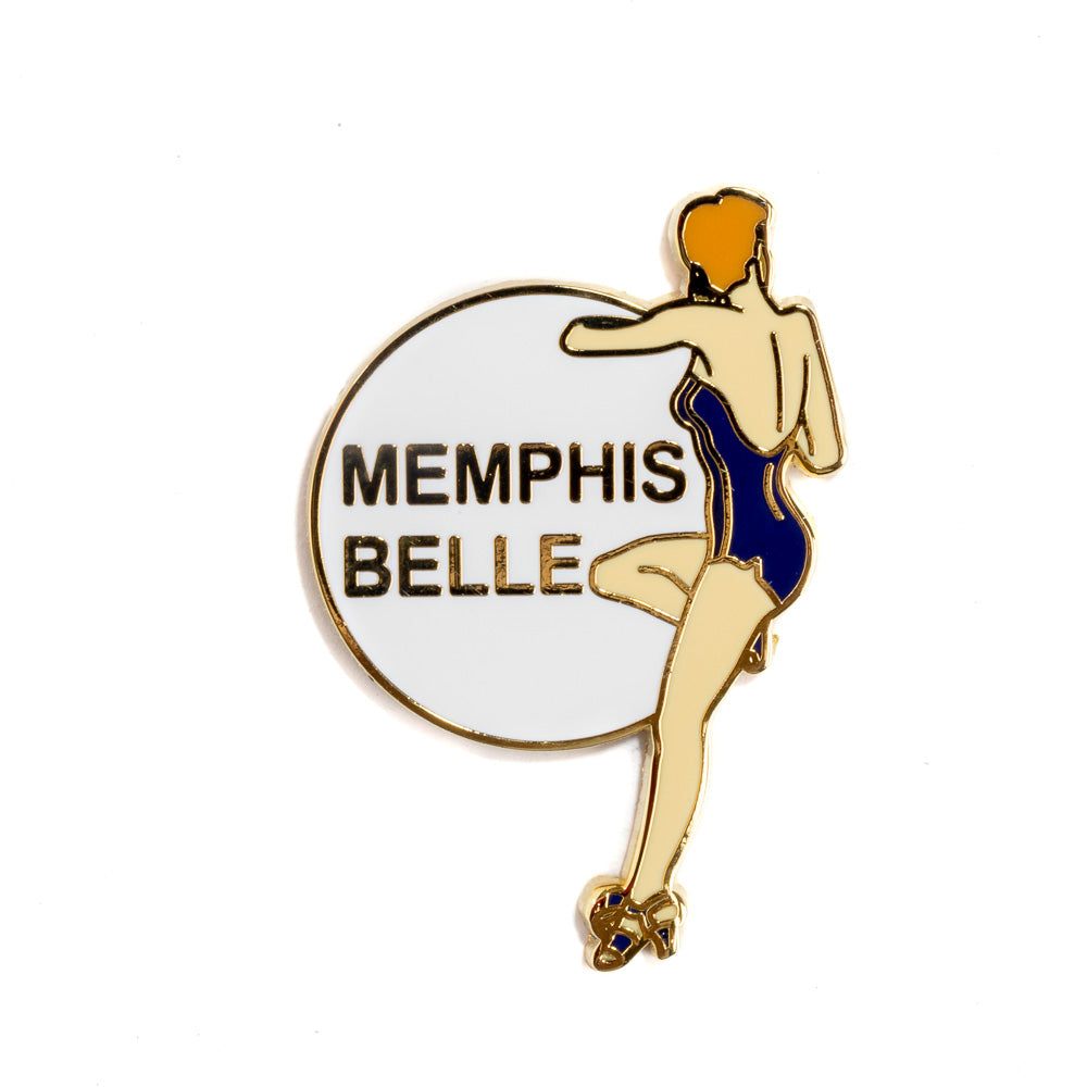 Memphis Belle Blue Pin