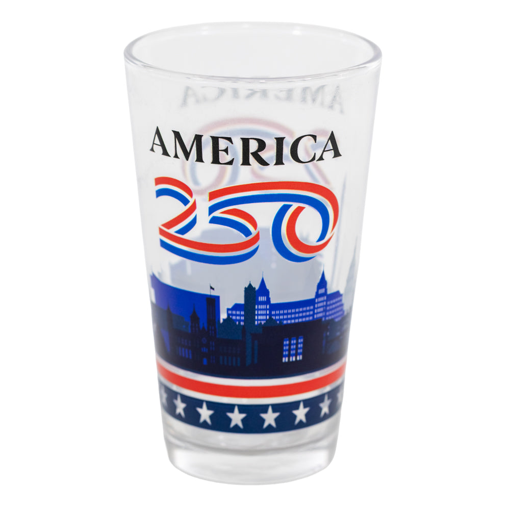 Official America 250 Pint Glass