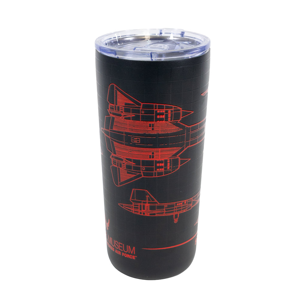 SR-71 Schematic Tumbler