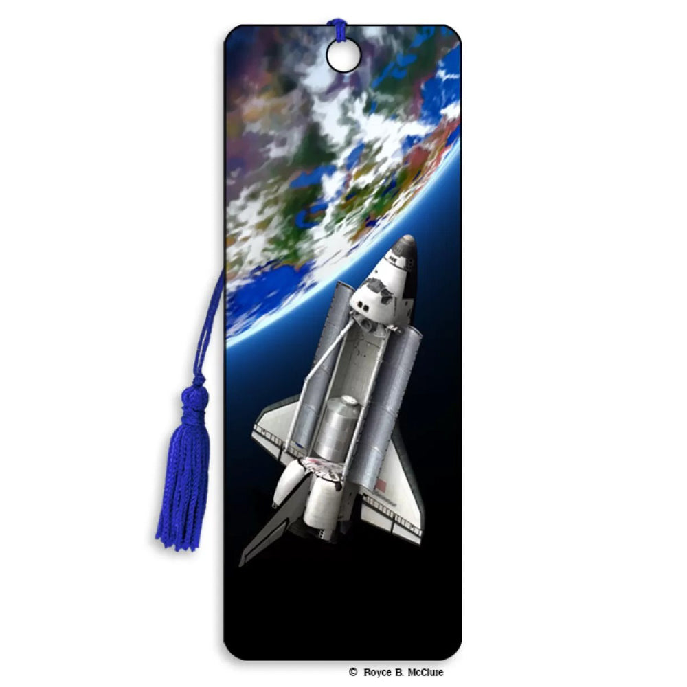 Shuttle Orbit 3D Bookmark