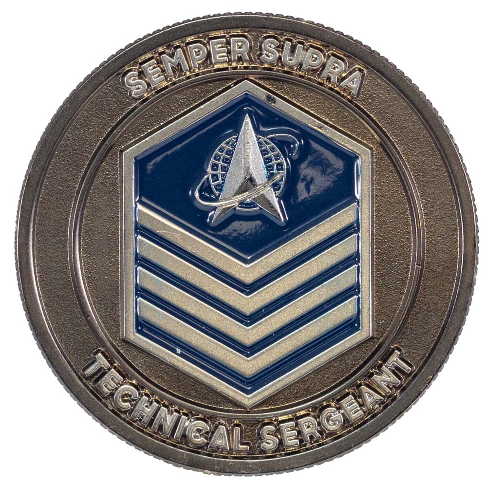 Space Force Coin Tech Sergeant