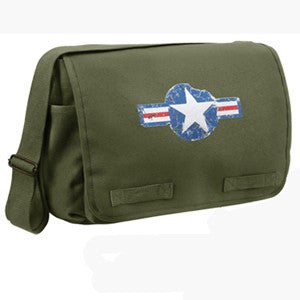 Star and Bar Messenger Bag