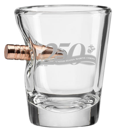 US Marines 250th Anniversary Shot Glass