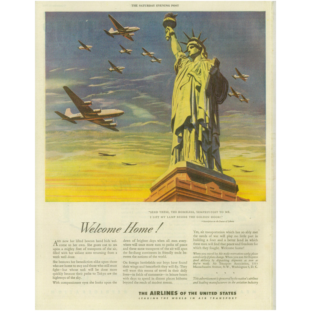 WWII Aviation History Through Advertising