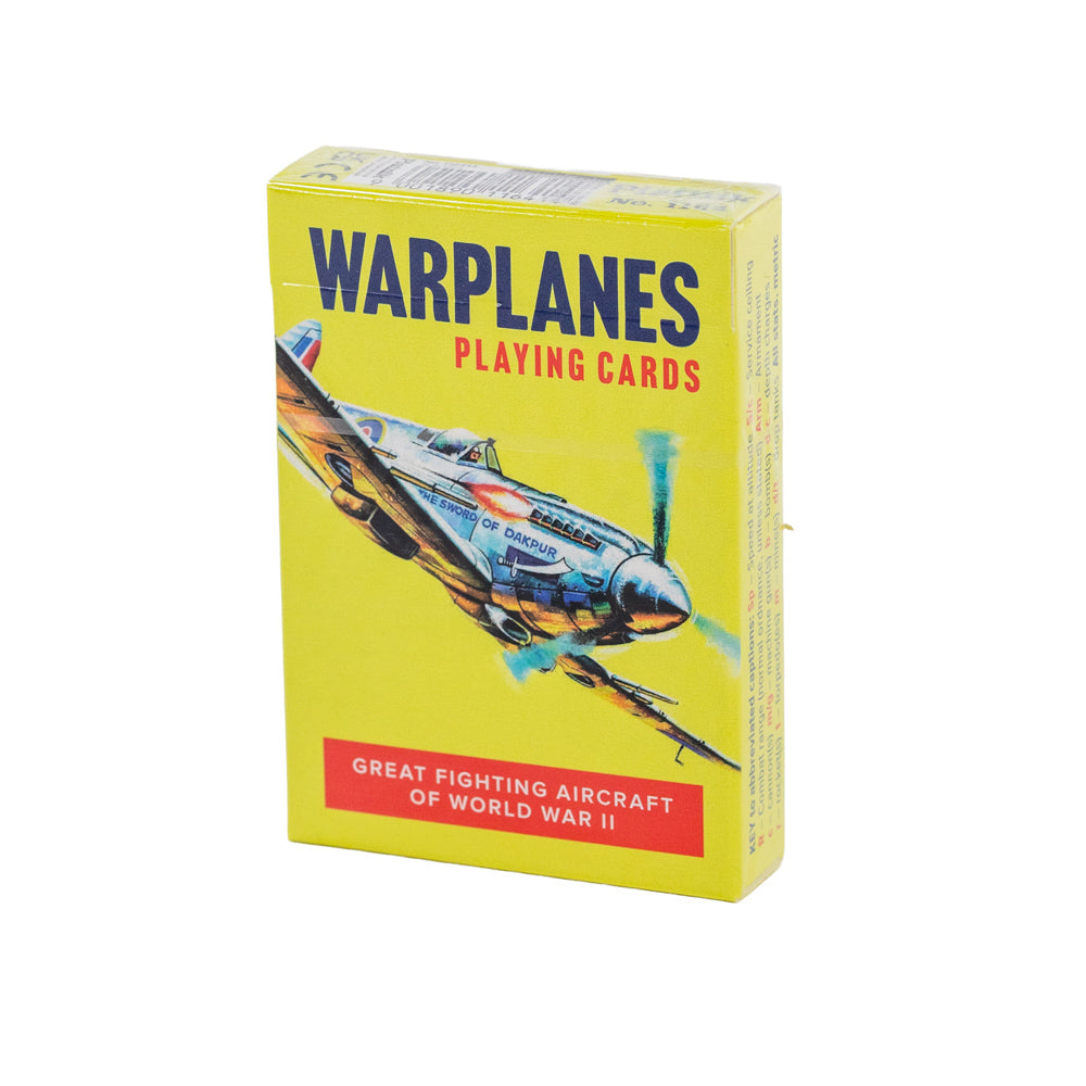 Warplanes Playing Cards