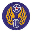 10th Air Force Patch