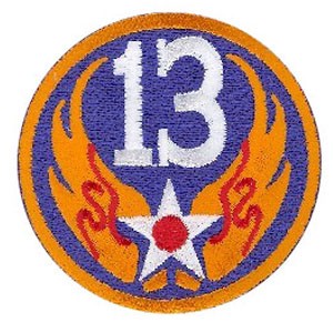 13th Air Force Patch