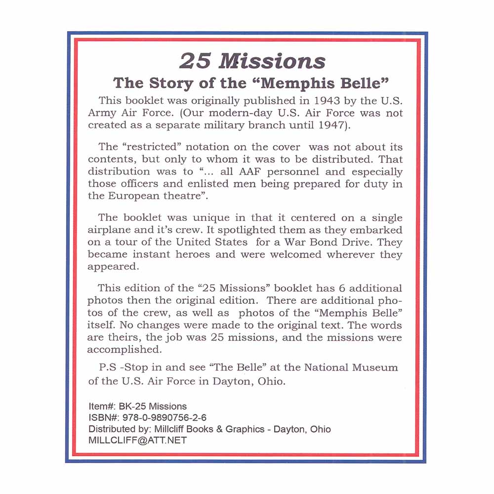 25 Missions The Story of the Memphis Belle