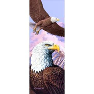 3D Eagle Bookmark