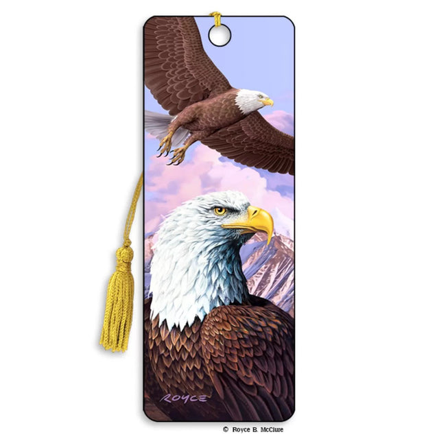 3D Eagle Bookmark