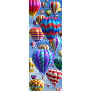 3D Hot Air Balloon Bookmark