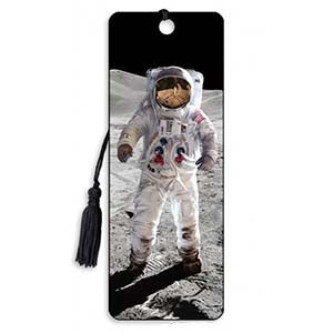 3D Moon Walk Bookmark