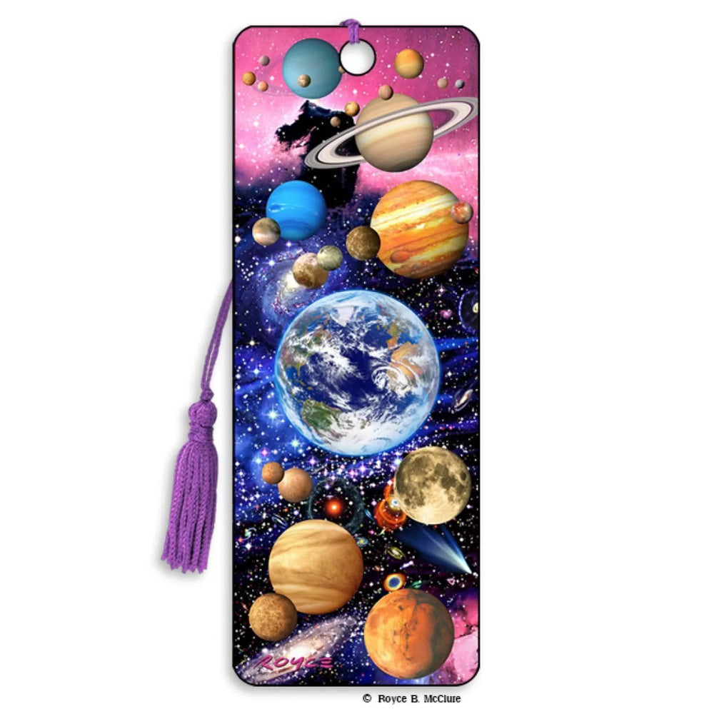 3D Planets Bookmark