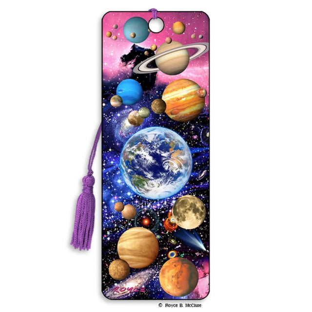 3D Planets Bookmark