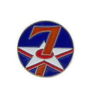 7th Air Force Pin