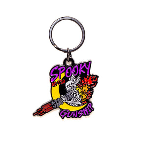 AC-130 Spooky Gunship Cloisonne Keychain
