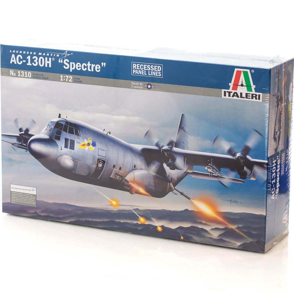 AC-130H Spectre Gunship Aircraft 1/72 Italeri