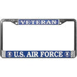 AF Veteran License Frame