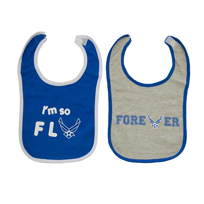 Air Force Bib 2-Pack Set