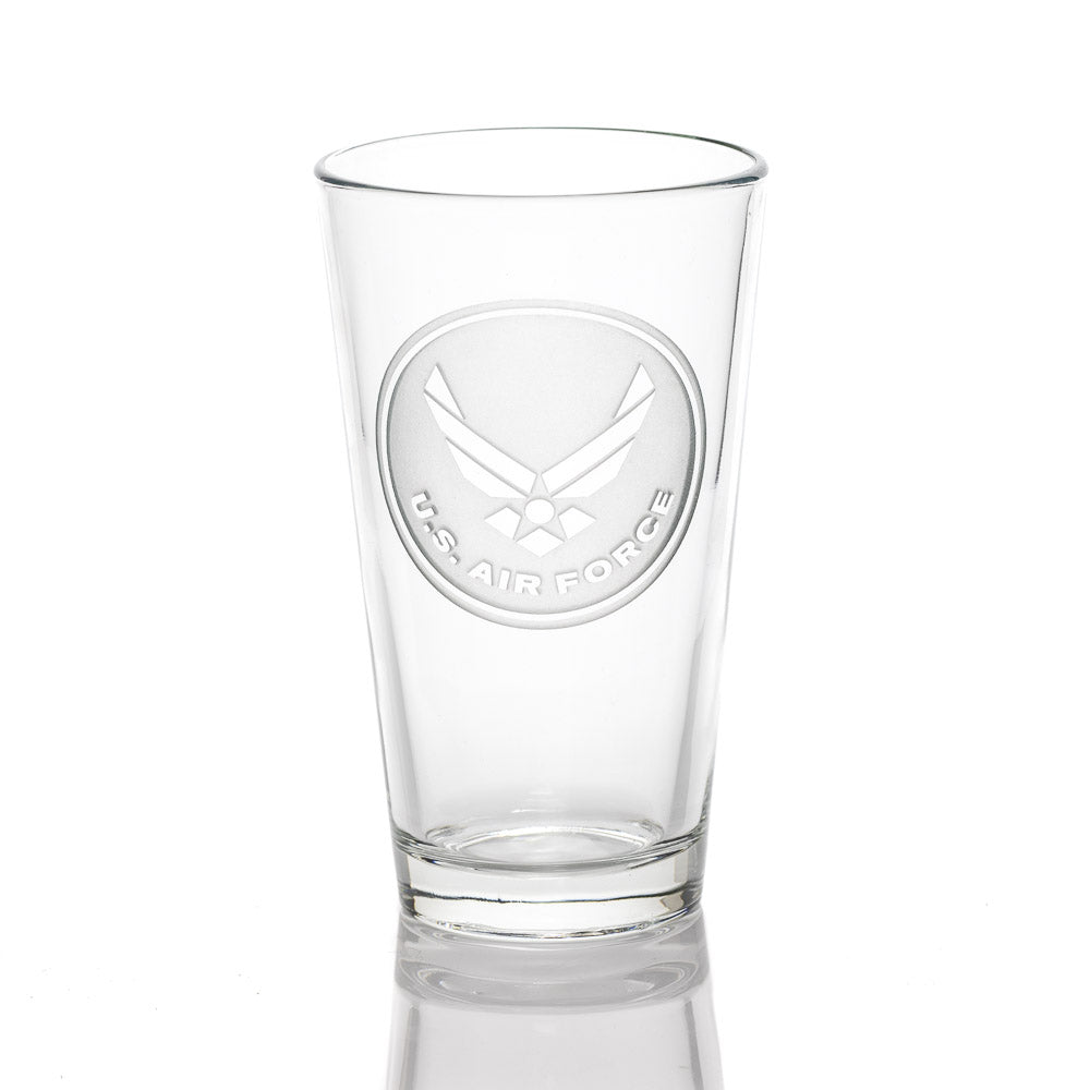 Air Force Pub Glass 