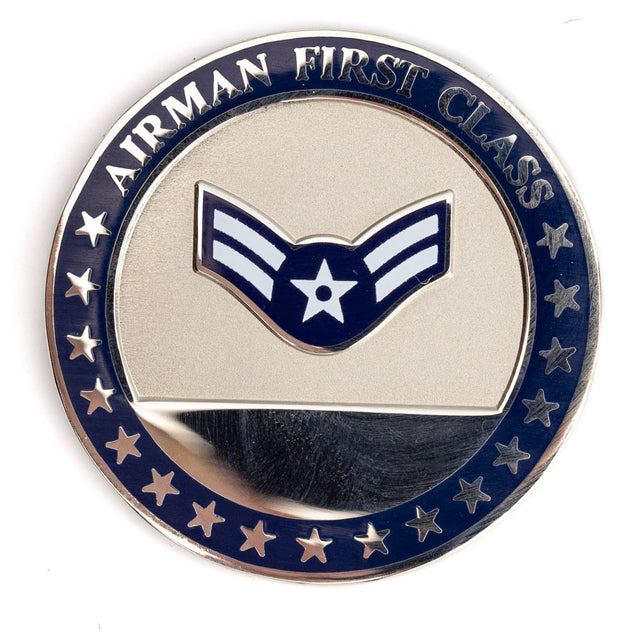 Air Force Rank Coin Airman First Class