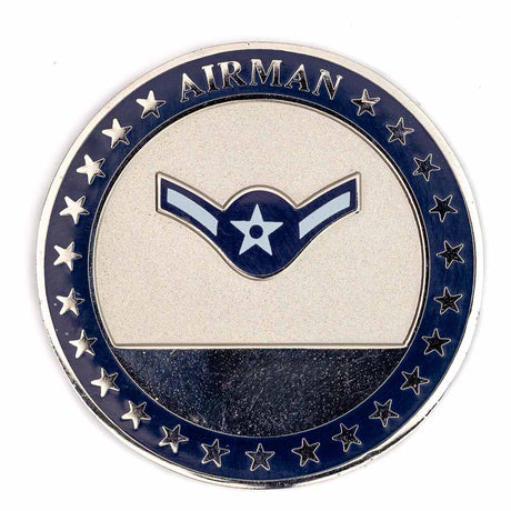 Air Force Rank Coin Airman