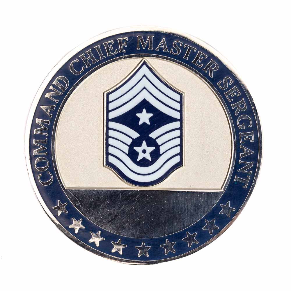 Air Force Rank Coin Command Chief Master Sergeant