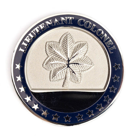 Air Force Rank Coin Lieutenant Colonel