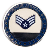 Air Force Rank Coin Senior Airman