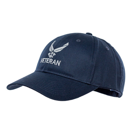 Cappello Baseball USAF - United States Air Force - Flex Fit Taglia S/M - Blu Scuro - Foto 1