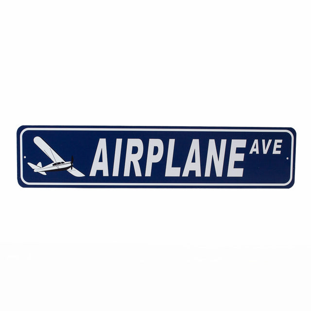 Airplane Avenue Sign