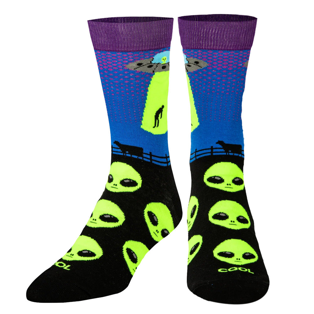 Alien Abduction Socks