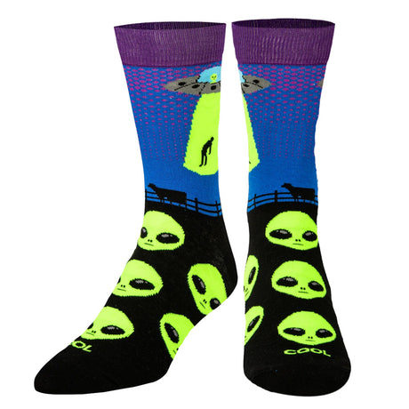 Alien Abduction Socks