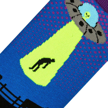 Alien Abduction Socks