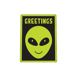 Alien Greetings Decal