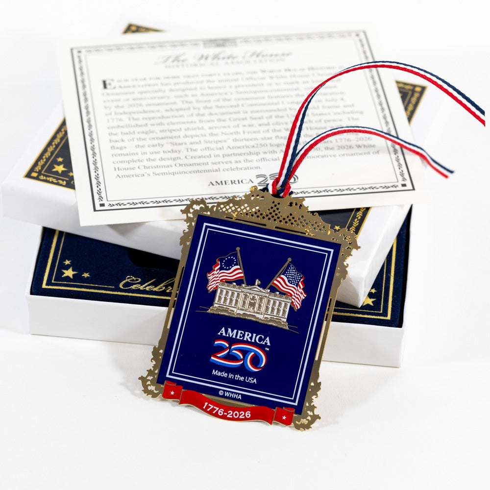 America 250th Anniversary Declaration Ornament