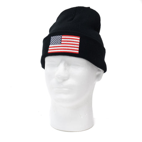 American Flag Knit cap