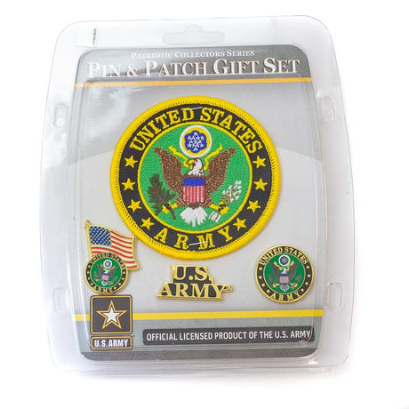 Army Pin & Patch Gift Set