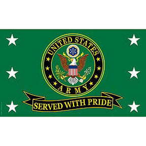 Army Served Flag
